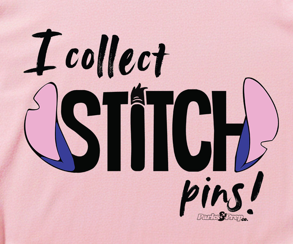 PRE-ODER!!! - I Collect Stitch Pins! - T-Shirt for Pin Traders