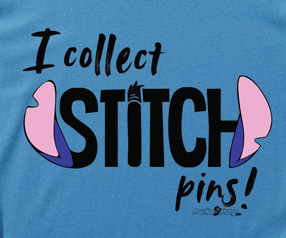 PRE-ODER!!! - I Collect Stitch Pins! - T-Shirt for Pin Traders