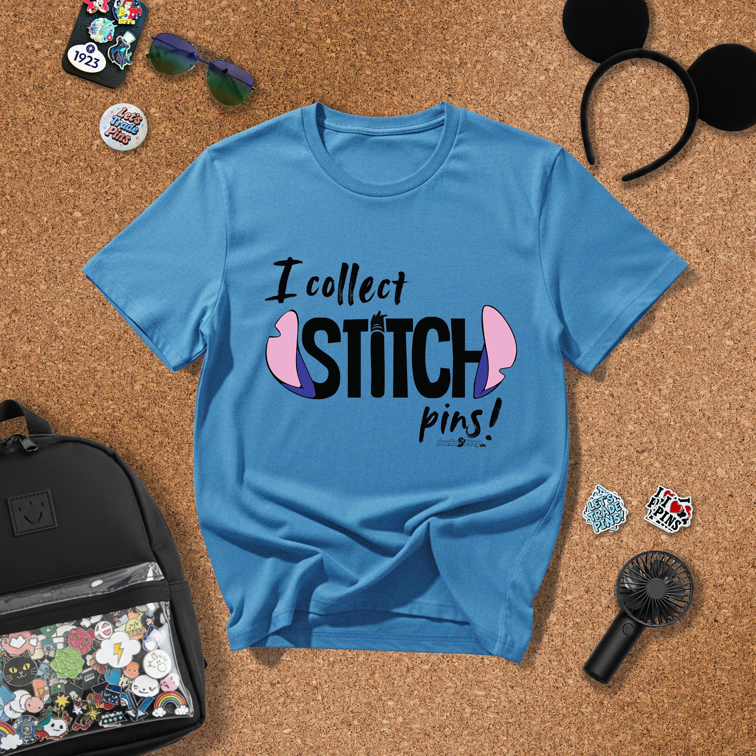 PRE-ODER!!! - I Collect Stitch Pins! - T-Shirt for Pin Traders