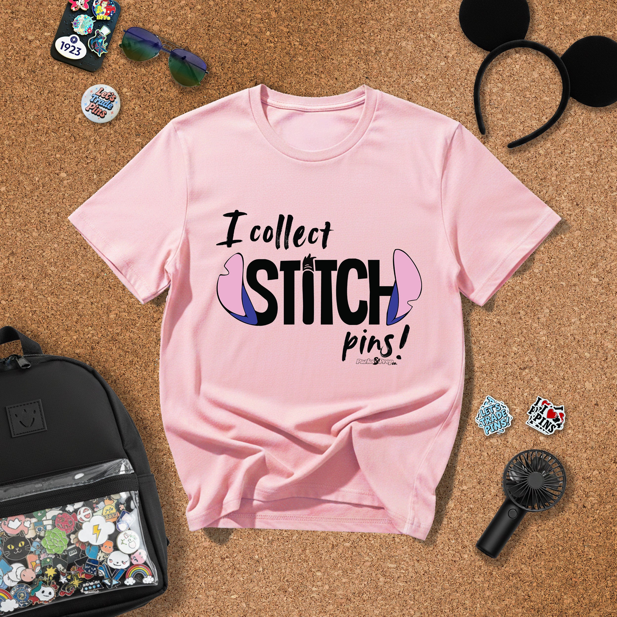 PRE-ODER!!! - I Collect Stitch Pins! - T-Shirt for Pin Traders