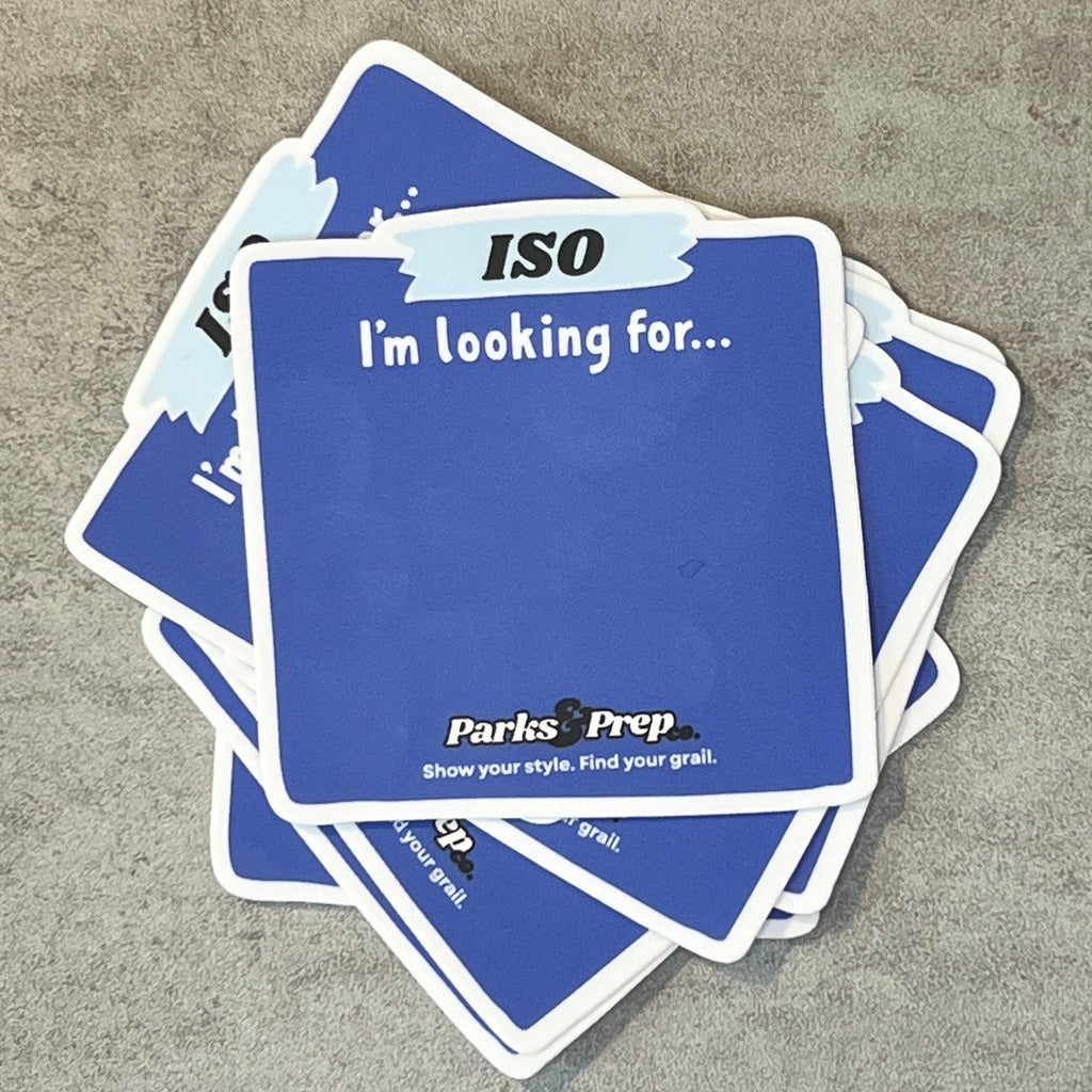ISO Sticker