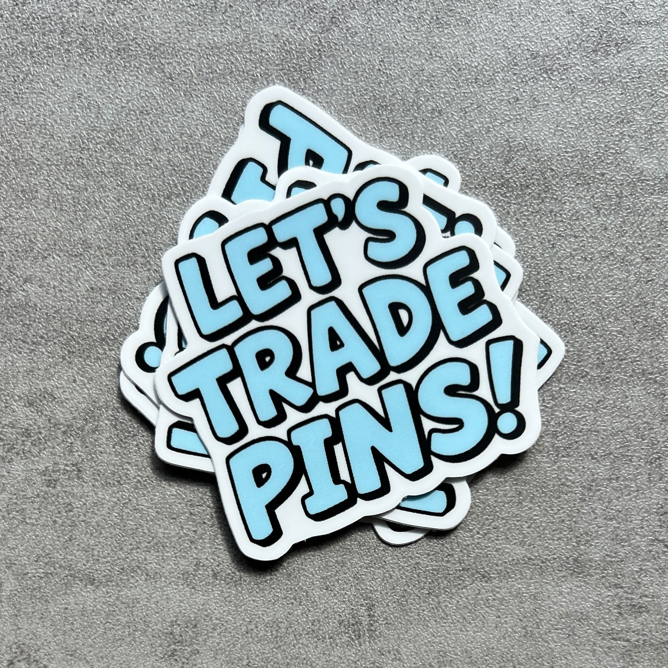 Sticker - Let's Trade Pins!
