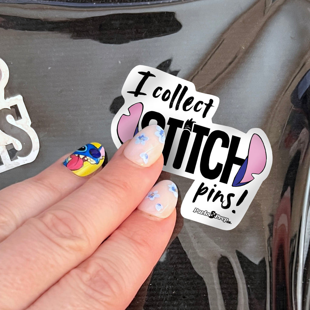 PRE-ORDER! I Collect Stitch Pins! - Show Cling