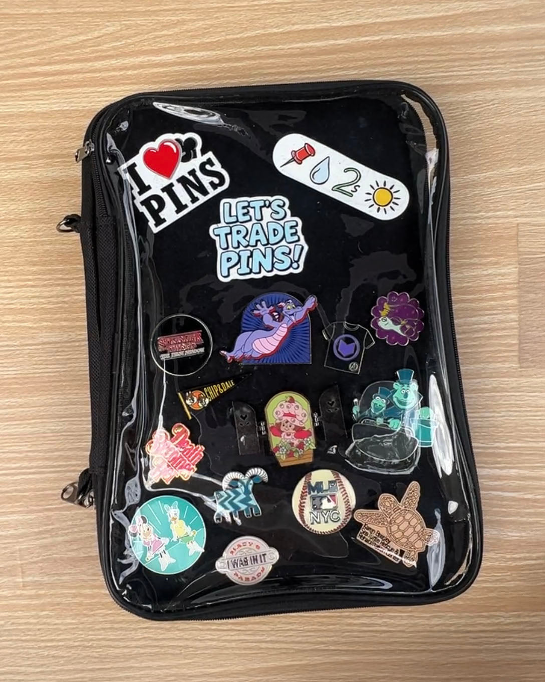 Cling for ITA Bags and Pin Book Windows - Let's Trade Pins!